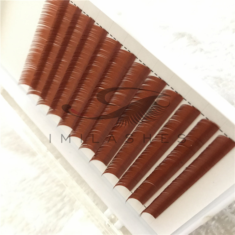   2019 New Style of Colored Eyelashes with Fluffy Effect